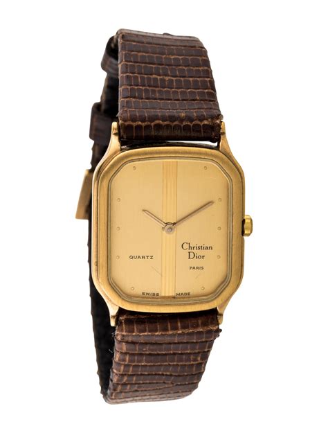 dior watch roll|vintage christian dior watches.